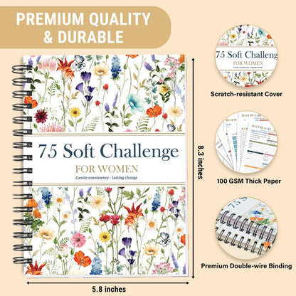 75 Soft Challenge Journal For Women